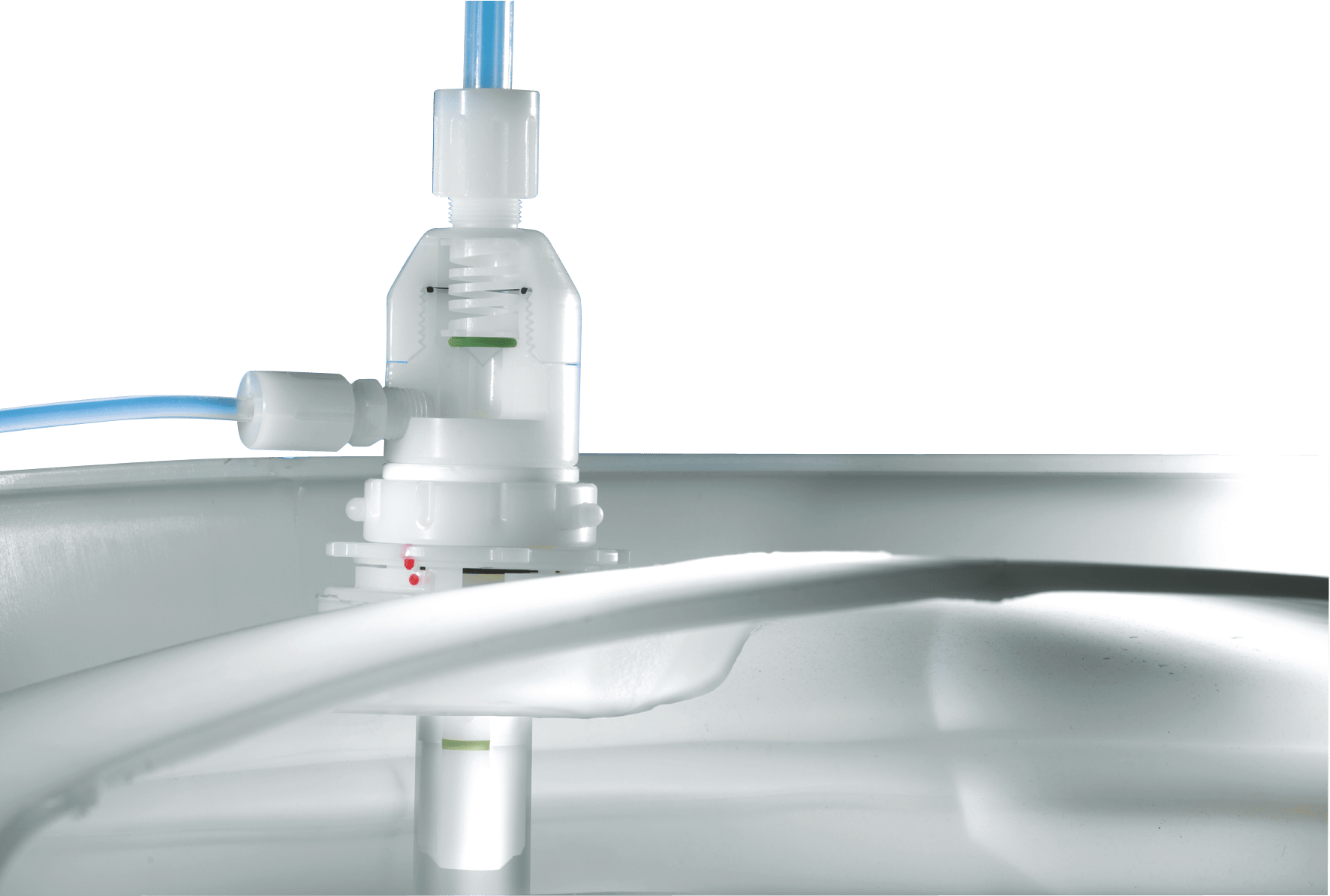 RIKUTEC 非导电取液头与容器接口原厂产品图